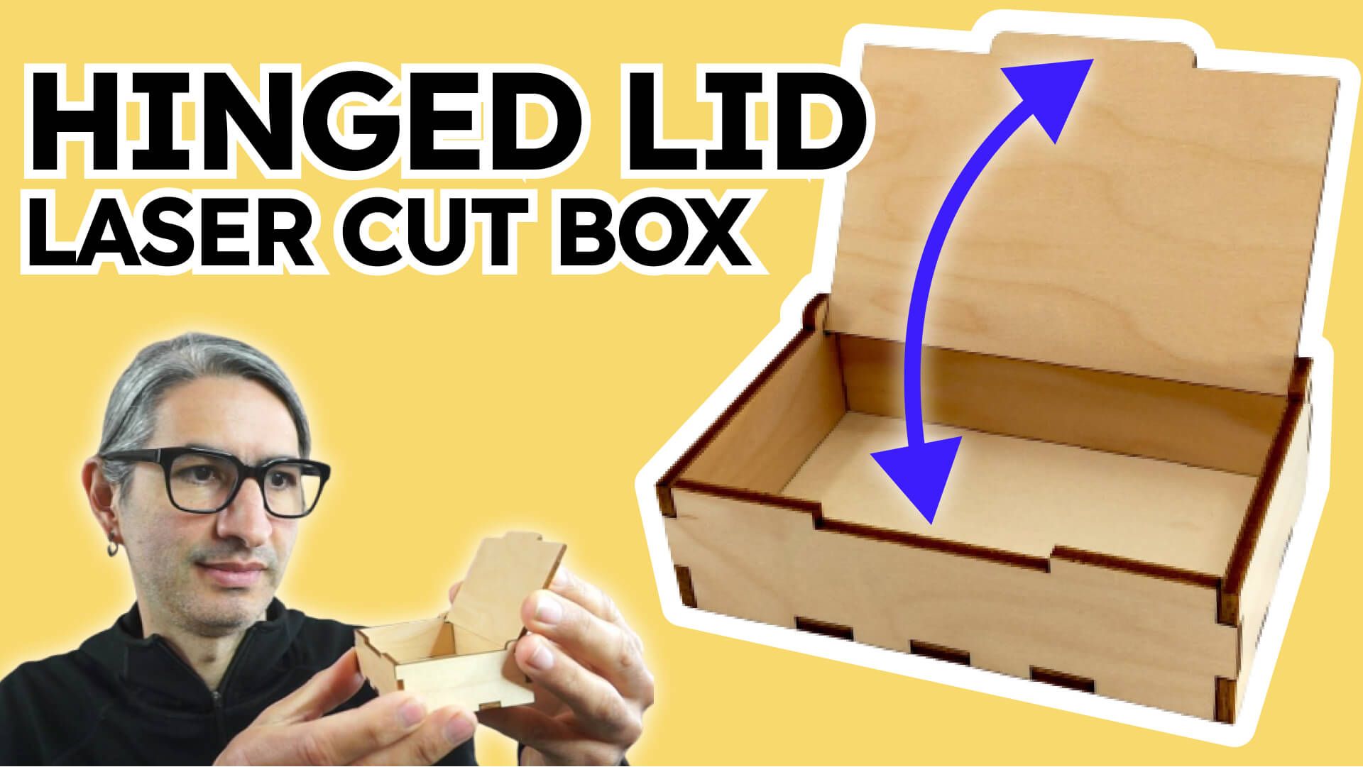 New “Hinged Lid Box” Cuttle Template